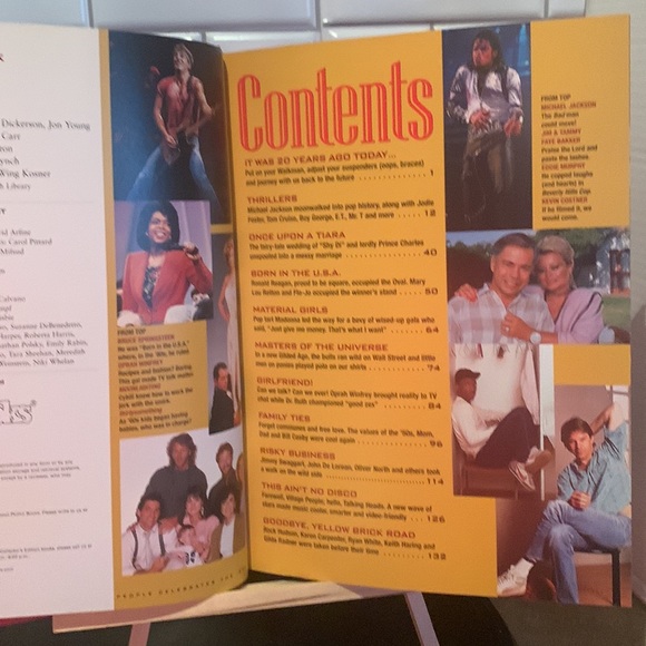 Hardback People Weekly Celebrates The 80’s With 80’s Music CD - Picture 6 of 16